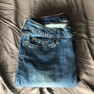 aeropostale medium wash jeggings